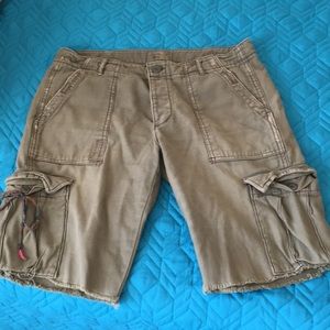 Green Cargo shorts